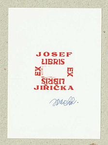 Josef Váchal - ex libris, 1950, zdroj: Zámek Týnec (12/16)